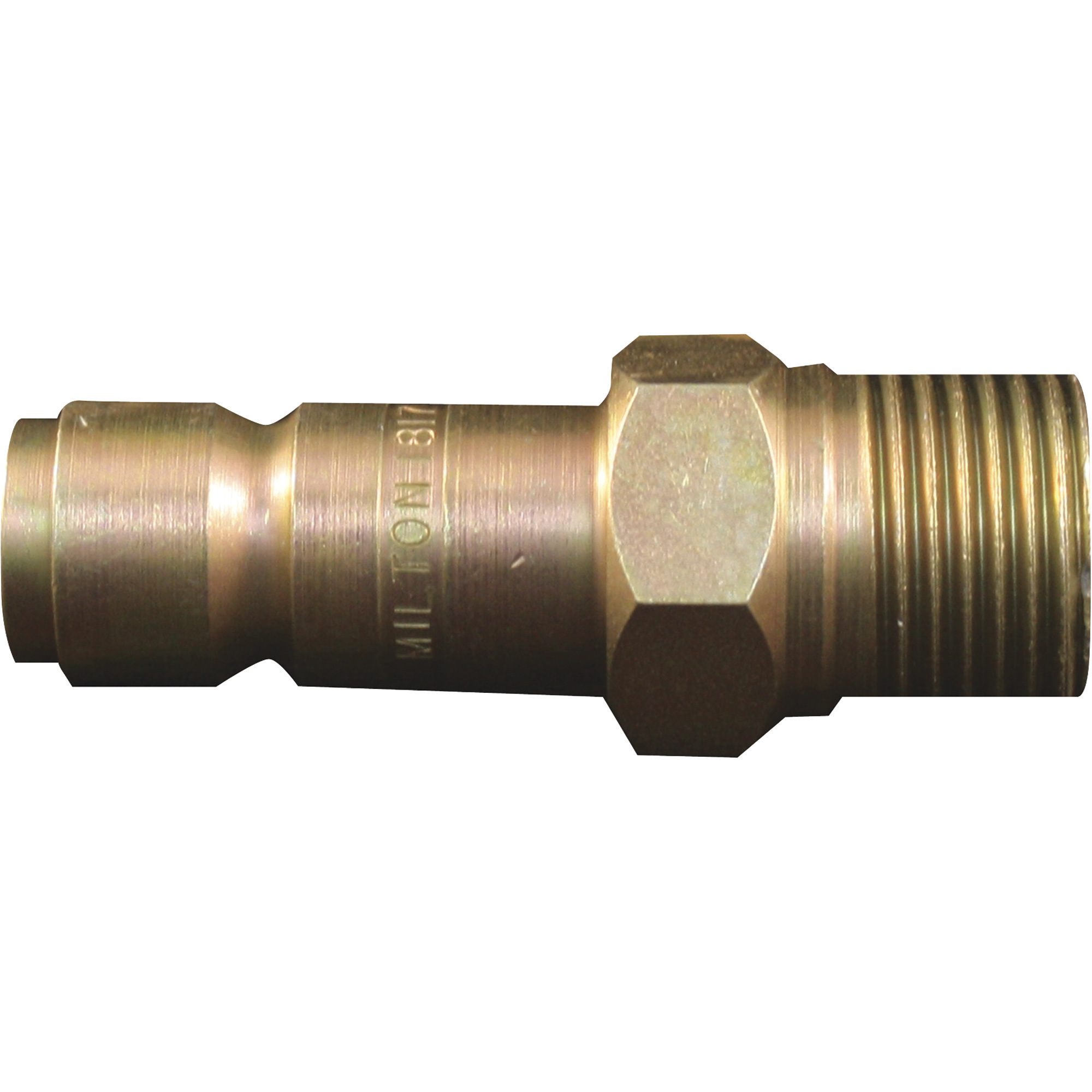 Milton G-Style 1/2in. Plug, 1/2in. MNPT, Model# S-1817